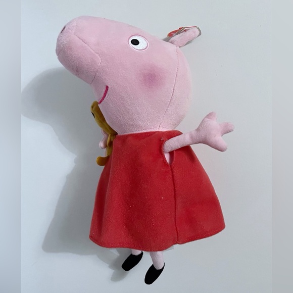 Peppa Pig TY Holding Teddy Plush Toy - Picture 2 of 6